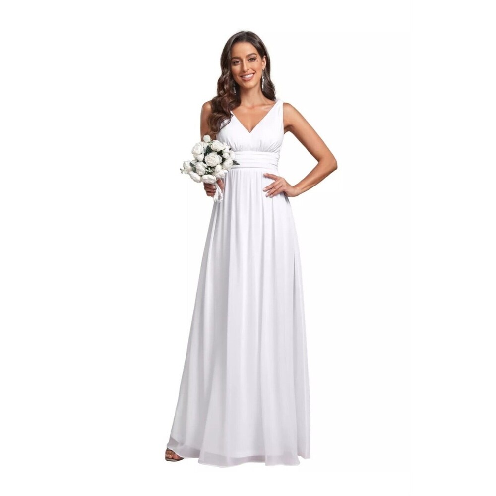 NEW Susana Monaco Cutout Tie Back Maxi Dress Sugar White XL
